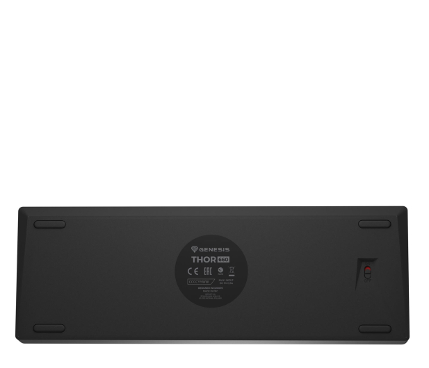 Genesis Thor 660 G2 Gateron Red (czarna) - 1320094 - zdjęcie 3